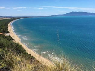 La piana dell'Albegna