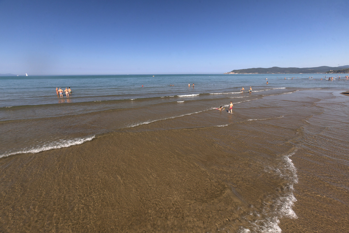 village is set in   magnifi cent pine wood forest on the sea